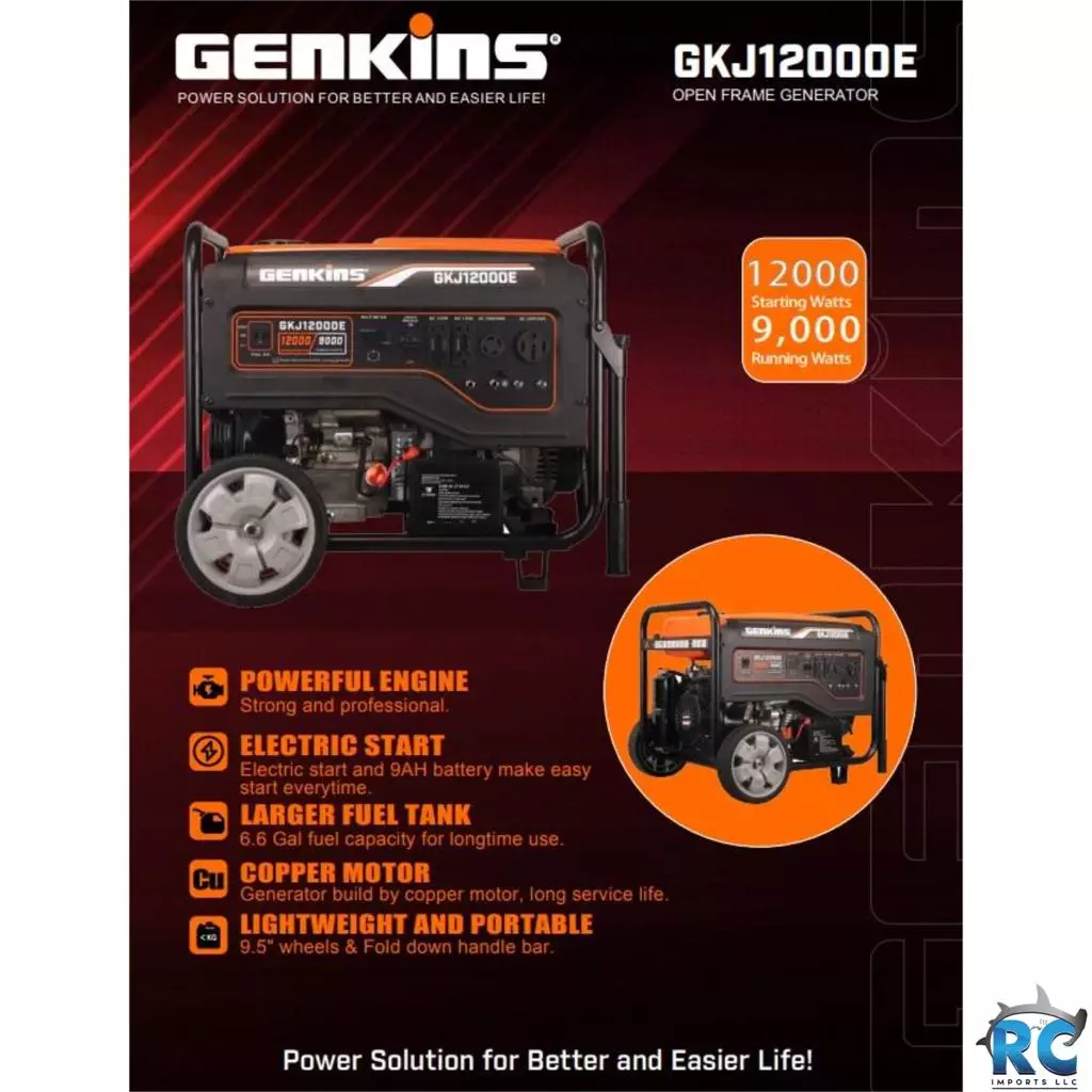 Genkins Inverter Generator Remote Control Rc Imports