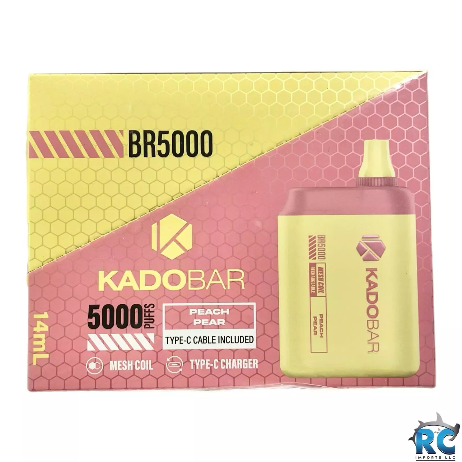 VAPE KADOBAR PEACH PEAR 5,000 PUFFS – RC Imports