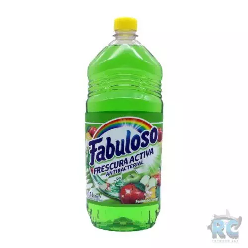 FABULOSO - FRESCURA ACTIVA - PASIÓN DE FRUTAS - ANTI-BACTERIAL - 1L