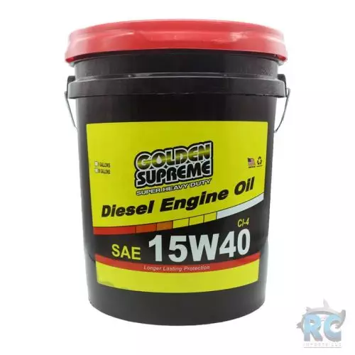 GOLDEN SUPREME - DIESEL ENGINE OIL - SAE 15W40 CI-4 - PAIL