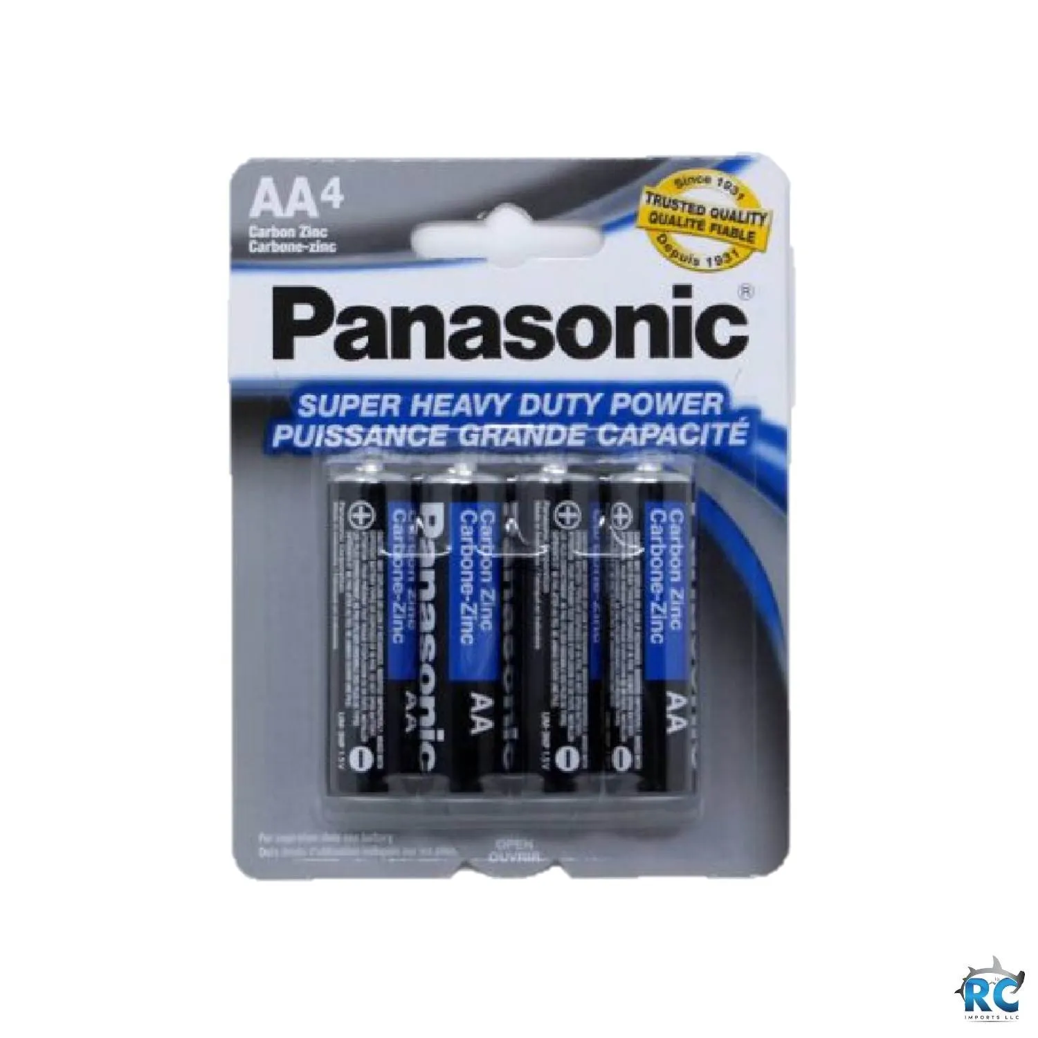 PANASONIC CARBON AA BATTERY RC Imports