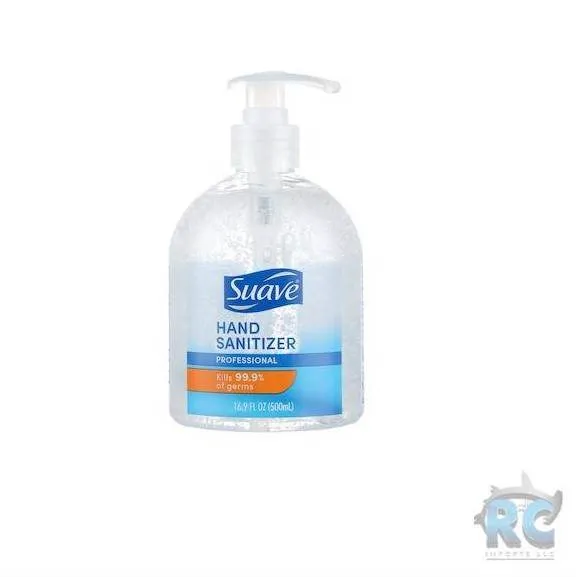 SUAVE HAND SANITIZER 16.9 oz RC Imports