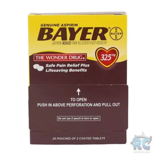 BAYER - ASPIRIN - 325MG - (TABLETS)