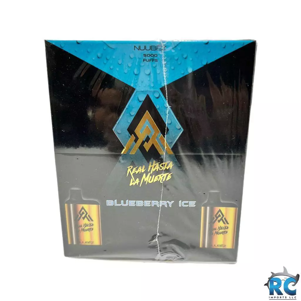 VAPE ANUEL AA BLUEBERRY ICE 5,000 PUFFS – RC Imports